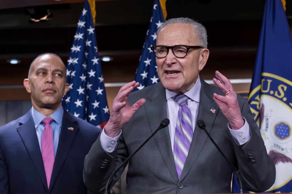 Democrats say White House offer on ICE is ‘insufficient’ as Homeland Security funding set to expire
