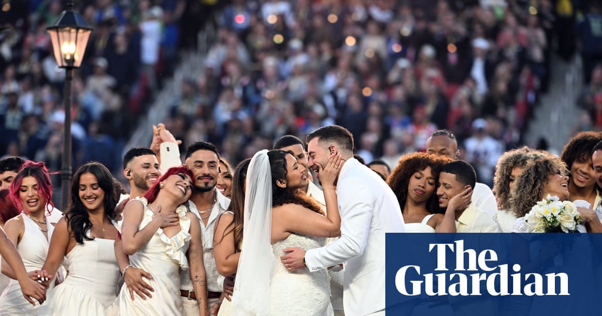 ‘Opportunity of a lifetime’: details emerge on couple who wed at Bad Bunny Super Bowl half-time show