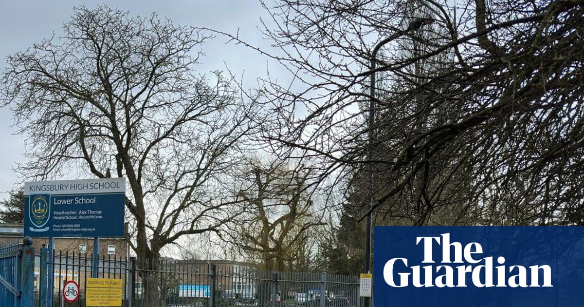 Met searches for teenage suspect after boys stabbed at north London school