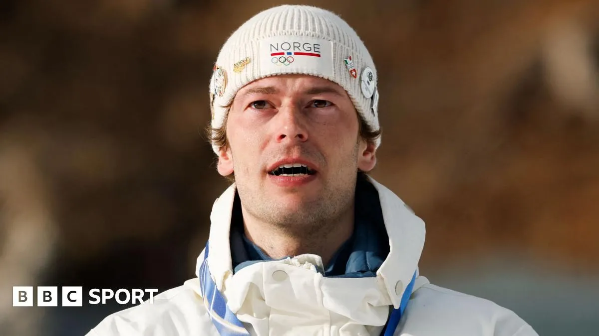 Laegreid wins bronze then confesses to affair on TV