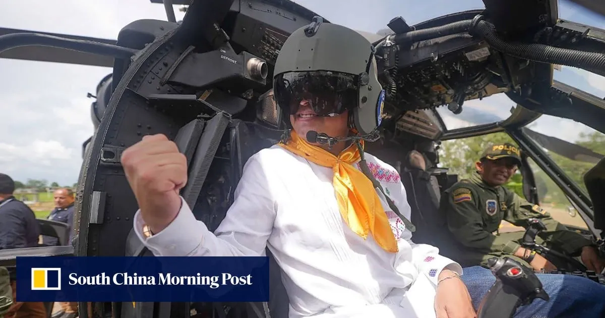 Colombia’s president says he escaped assassination attempt while in helicopter