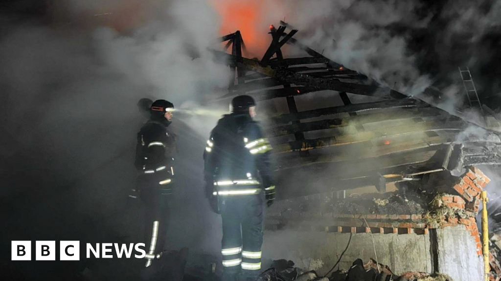 Russian strike near Kharkiv kills four, including children, official says