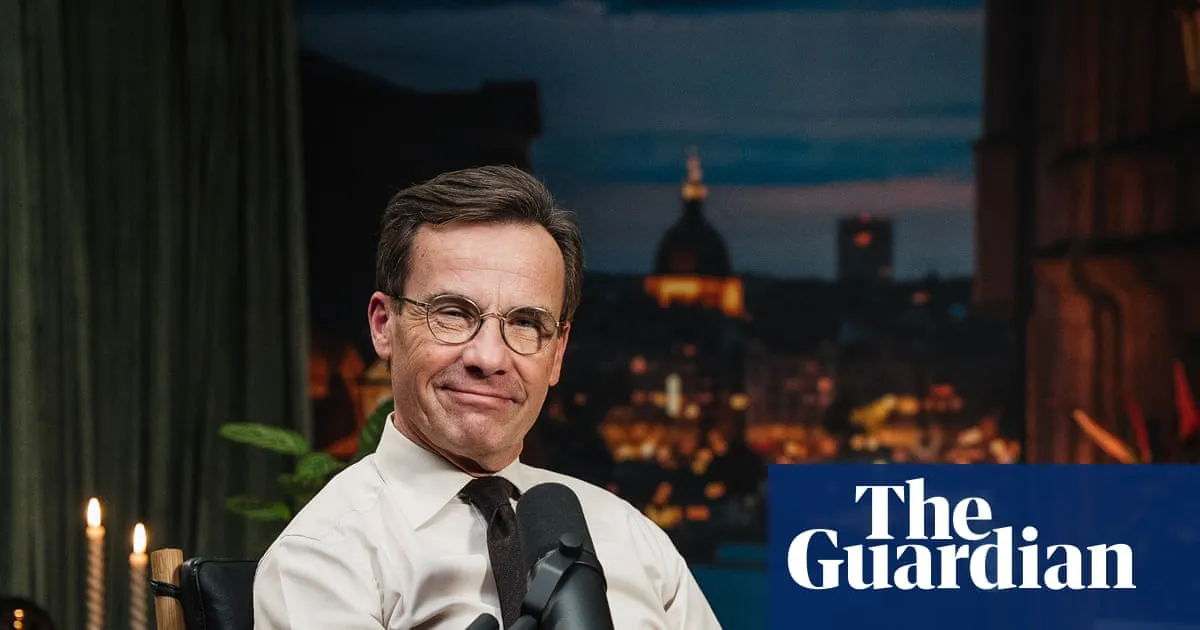 Can the Swedish prime minister’s new podcast improve his fortunes in this year’s election?
