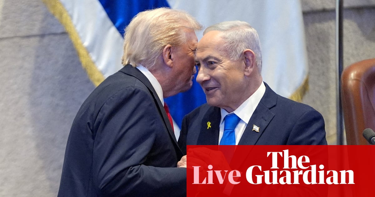 Netanyahu to push Trump to take tough Iran stance during White House visit – US politics live