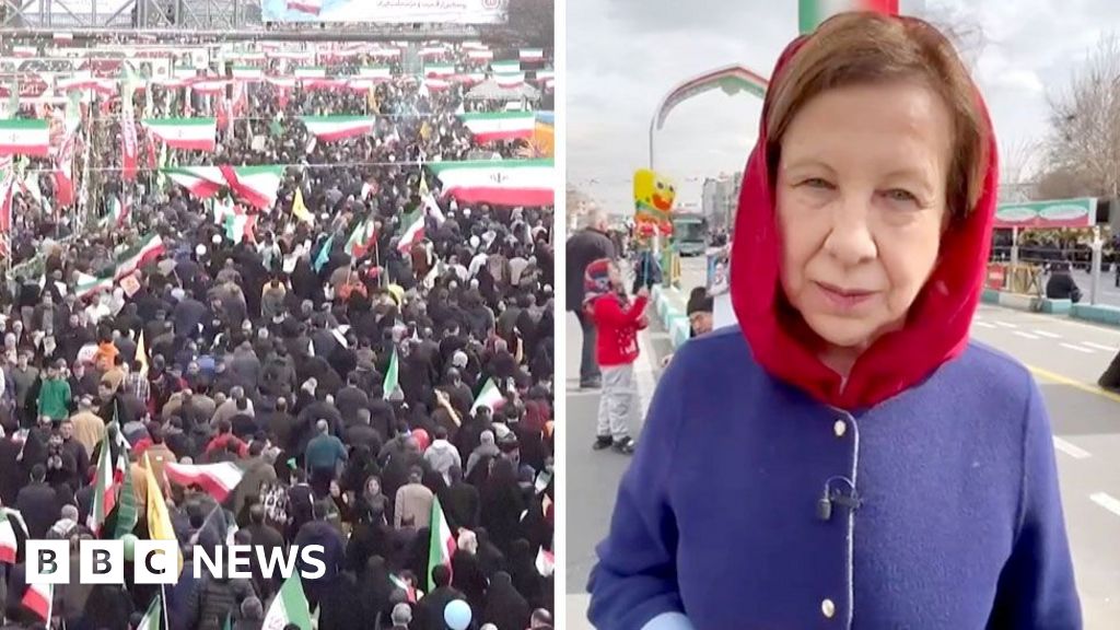 Watch: BBC in Tehran sees government's 'political reply' to massive protests