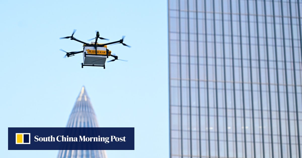 How AI, delivery drones helped China cut logistics costs to a new low