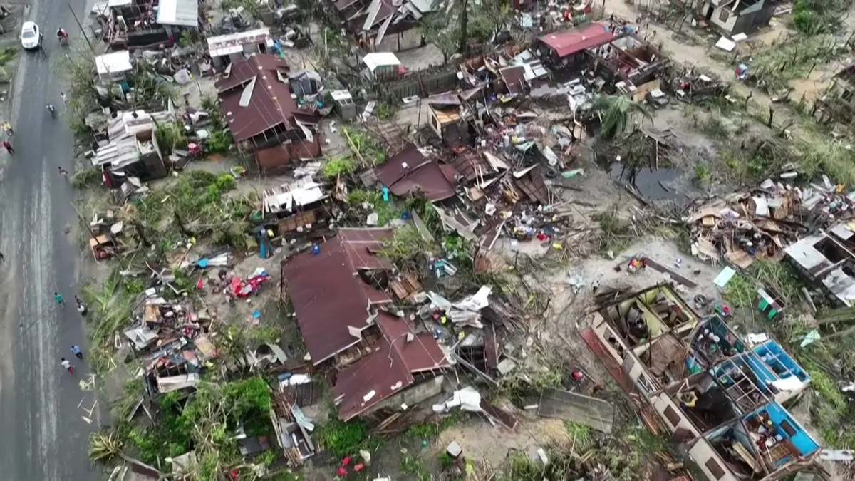 Cyclone slams into Madagascar, killing at least 20 people