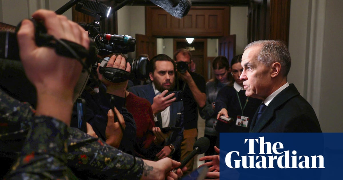 ‘We will get through this’: visibly shaken Mark Carney addresses Canada after mass shooting leaves 10 dead