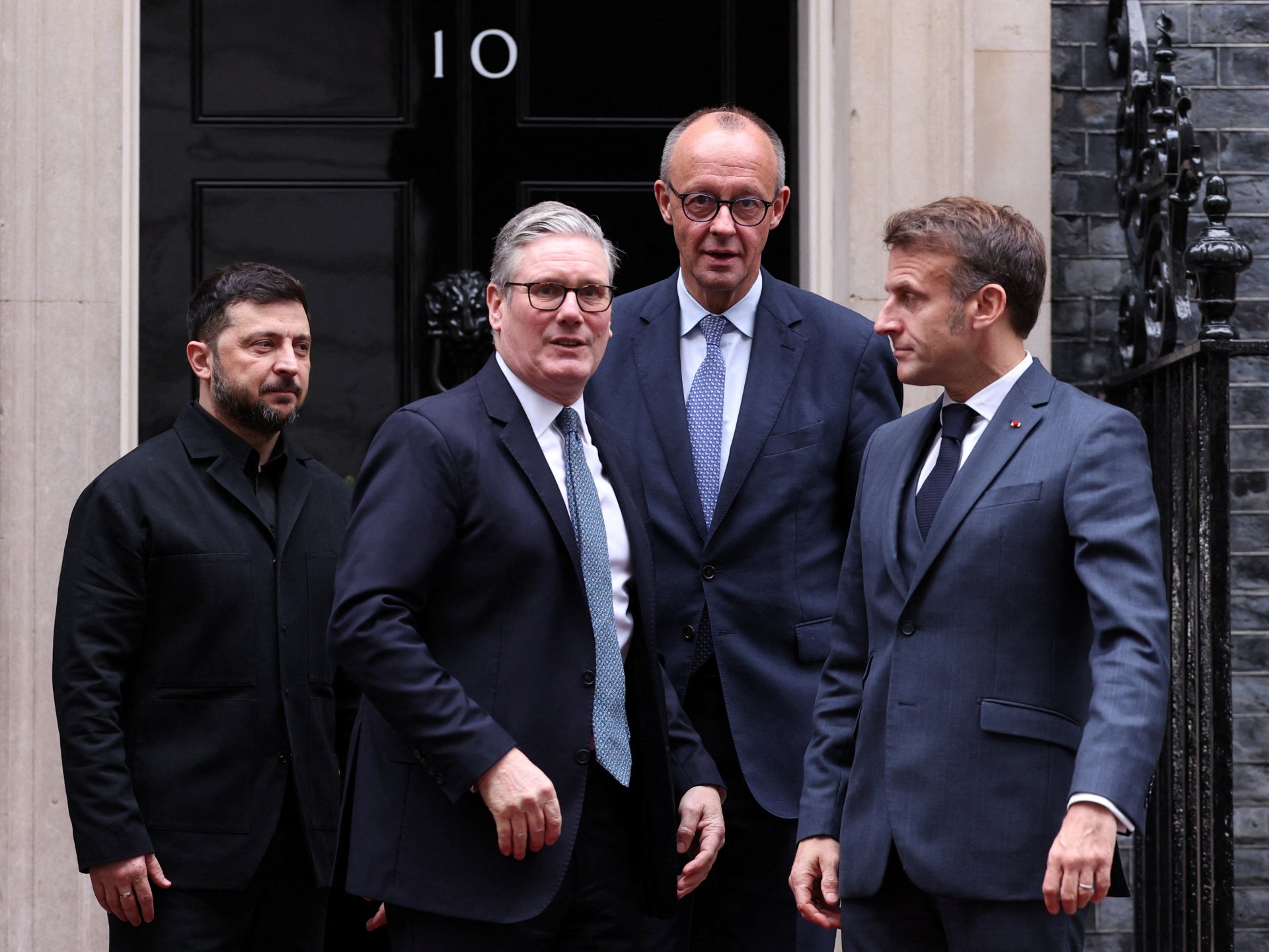 Russia-Ukraine war live: Zelenskyy in London as E3 talks under way