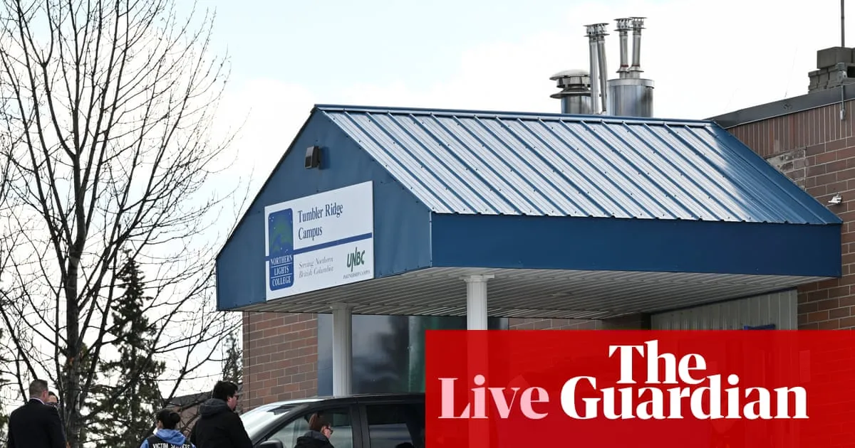 Tumbler Ridge school shooting: police identify suspect in Canada attack as 18-year-old local resident – as it happened