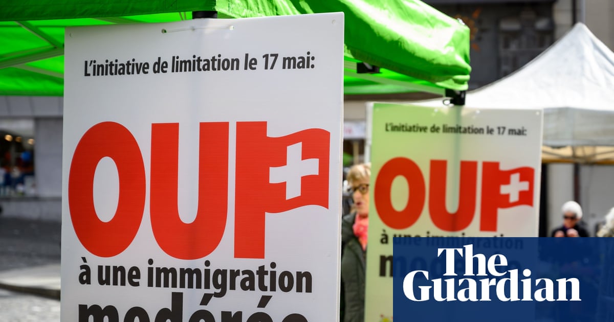 Switzerland to vote on far-right proposal to cap population at 10 million