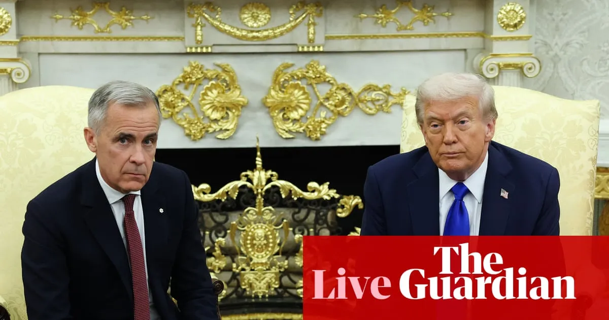 Six Republicans join Democrats in vote to block Donald Trump’s Canada tariffs - US politics live