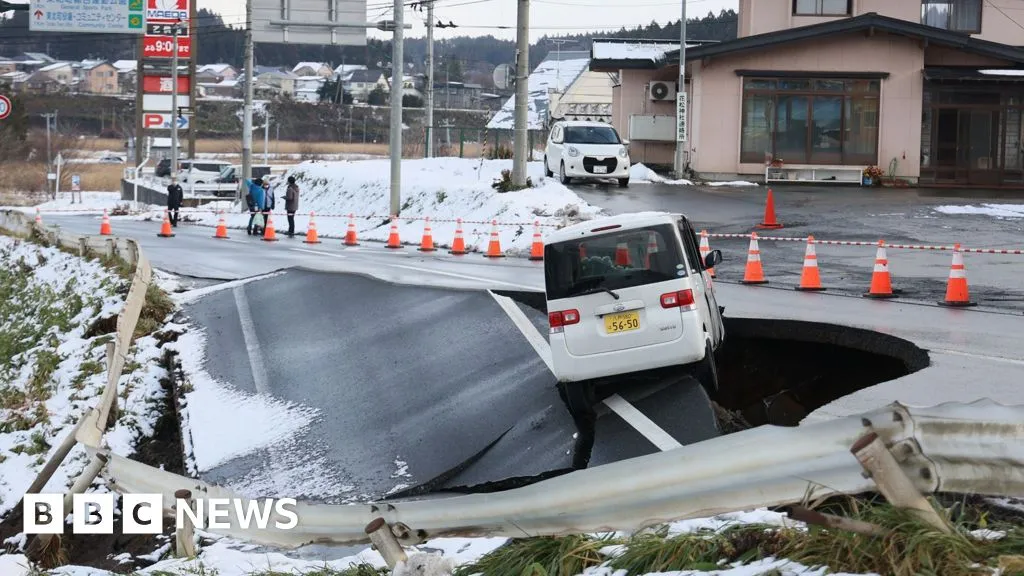 Major earthquake strikes Japan's north-east coast