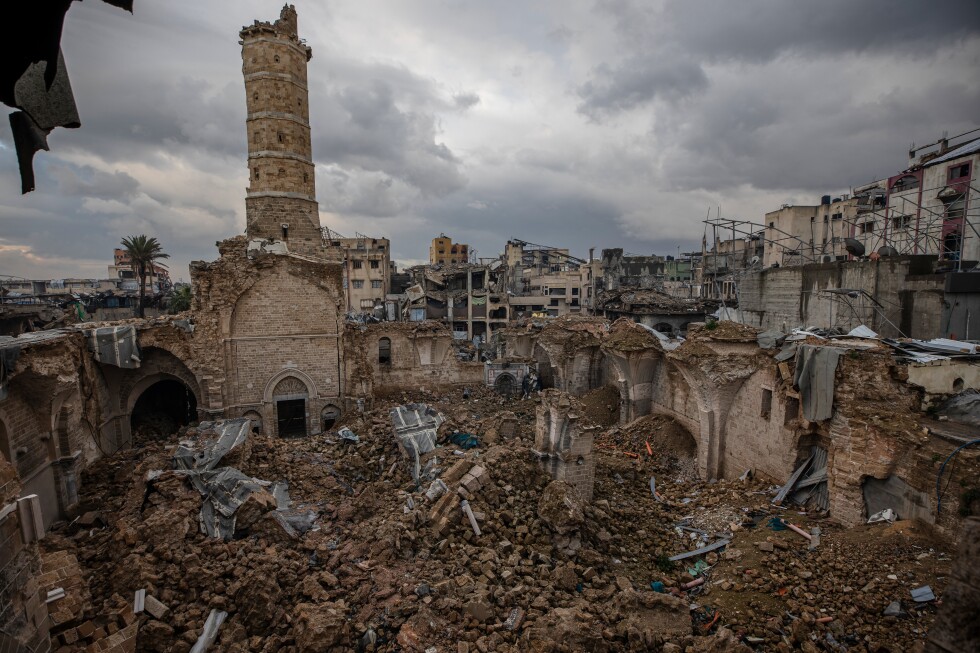 Palestinians look to salvage Gaza’s history from the ruins of Israel’s military offensive
