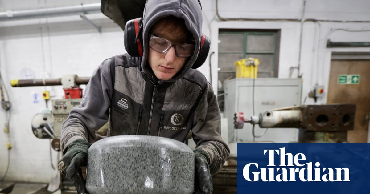 ‘A great wee place’: the small Scottish factory crafting Olympic curling stones