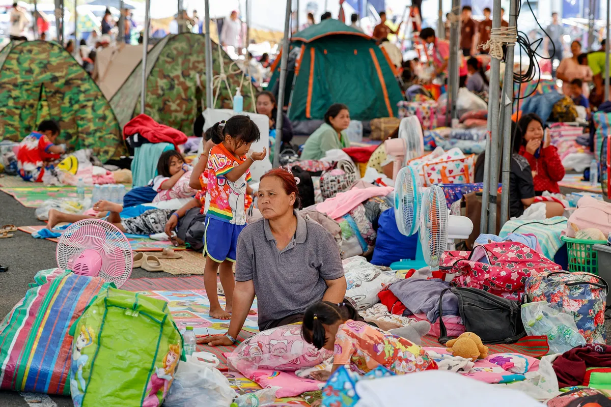 Thousands flee Thai-Cambodian border as deadly clashes reignite
