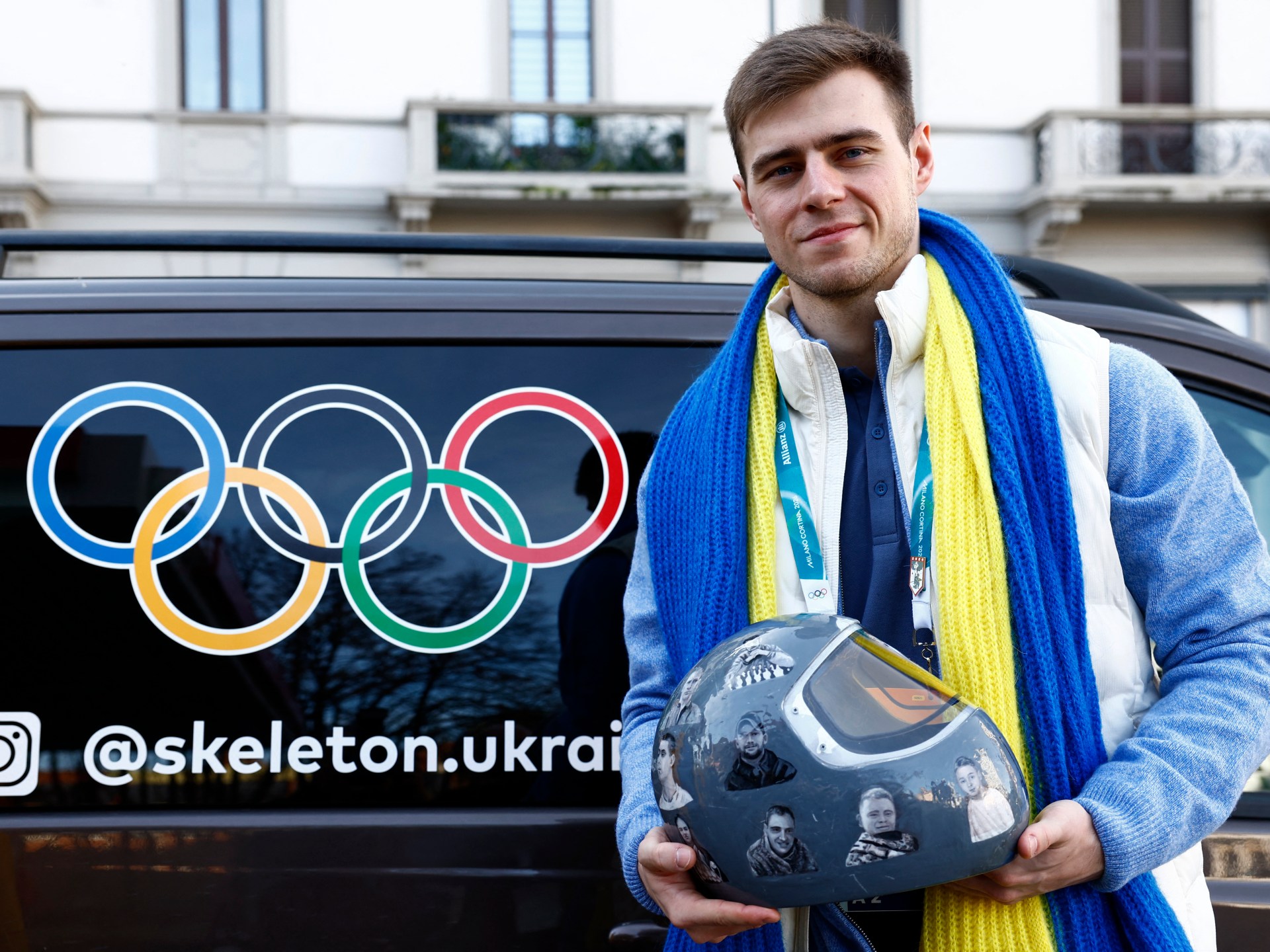 Milano Cortina acting as ‘propaganda for Russia’, says banned Heraskevych