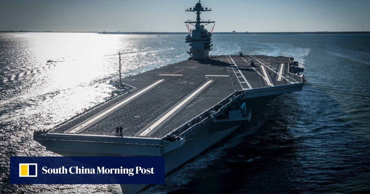 Trump says change of power in Iran would be ‘best thing’, as he sends second carrier