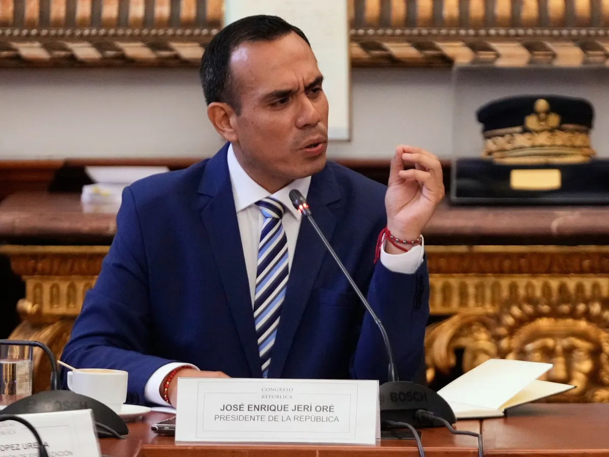 Peru to debate removal of President Jose Jeri four months into his term