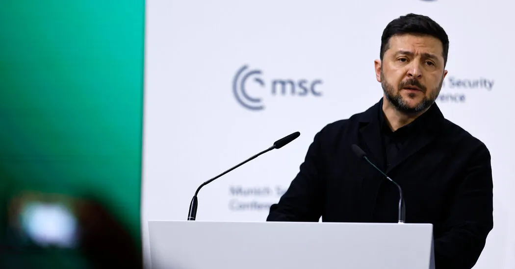 Zelensky rules out holding elections until there is a cease-fire with Russia.
