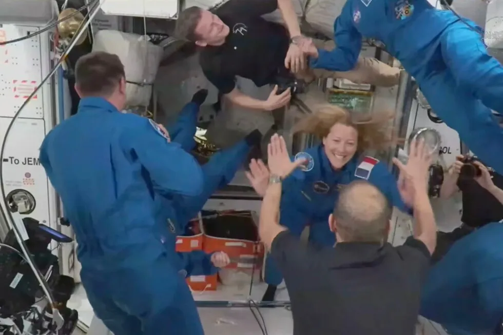 Four new astronauts arrive at the International Space Station to replace NASA’s evacuated crew