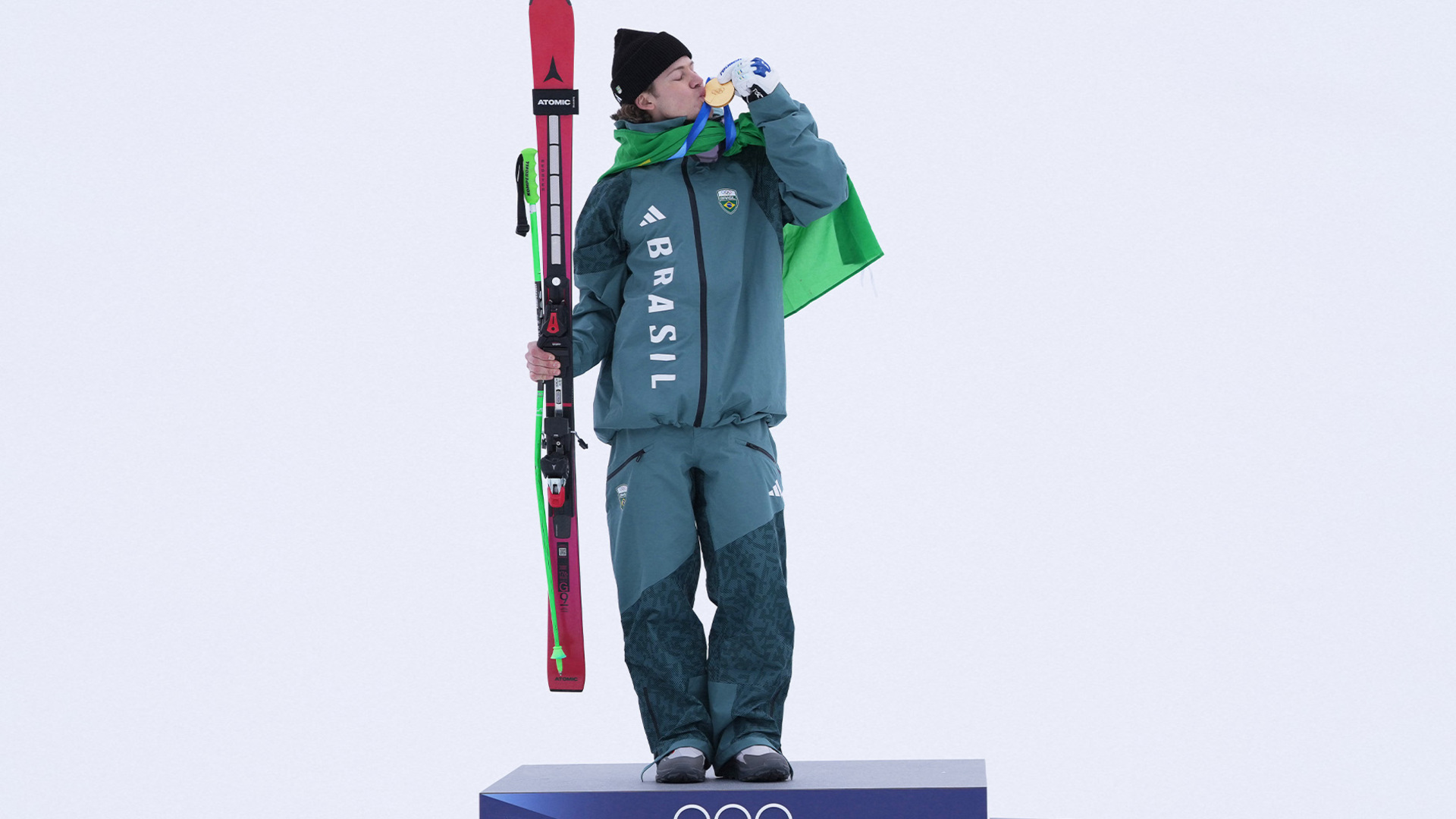 Brazil wins first gold medal for South America at Winter Olympics