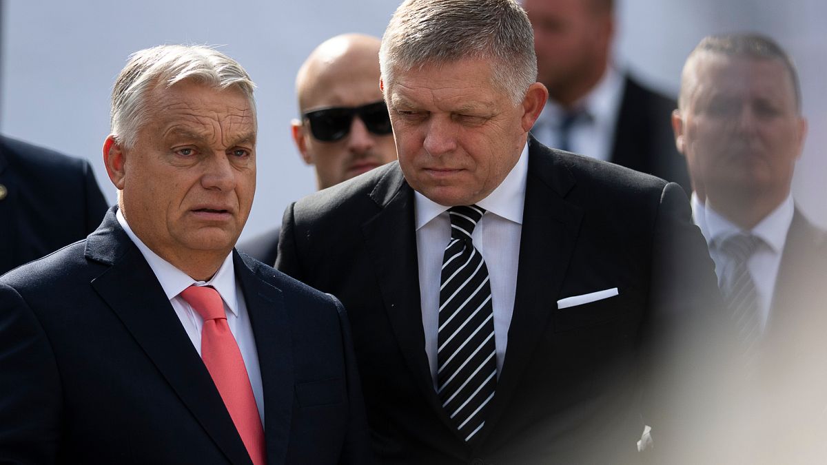 Slovakia's Robert Fico in talks with Viktor Orbán about his Smer party joining Patriots for Europe