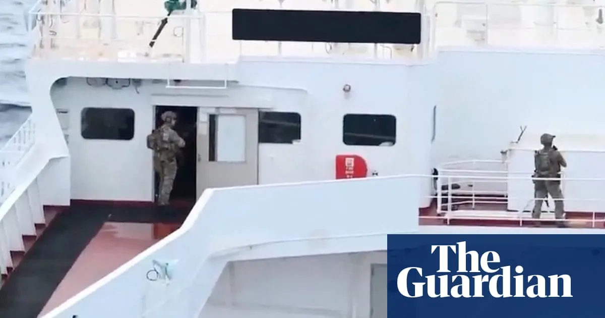 US forces board second Venezuela‑linked oil tanker in Indian Ocean