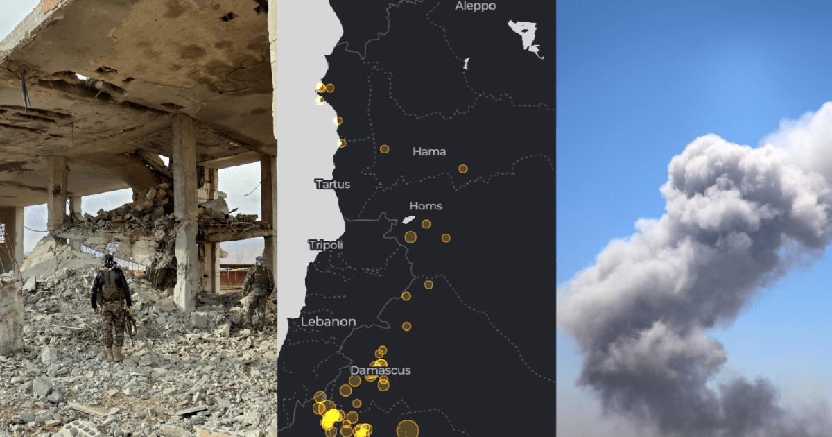 Israel attacked Syria more than 600 times over the past year