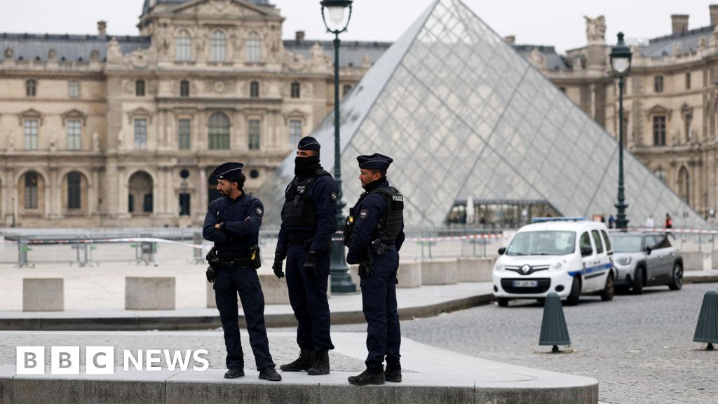 Two arrested over theft of jewels at Louvre museum in Paris