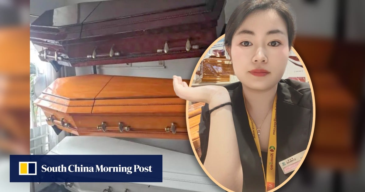 China woman quits teaching to sell coffins to Europe, generating US$6 million sales annually