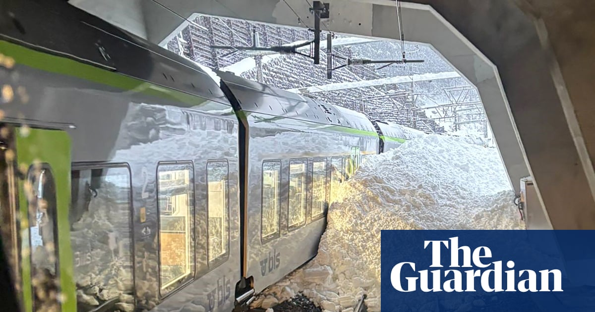 Train derails in Switzerland amid fatal avalanches across the Alps