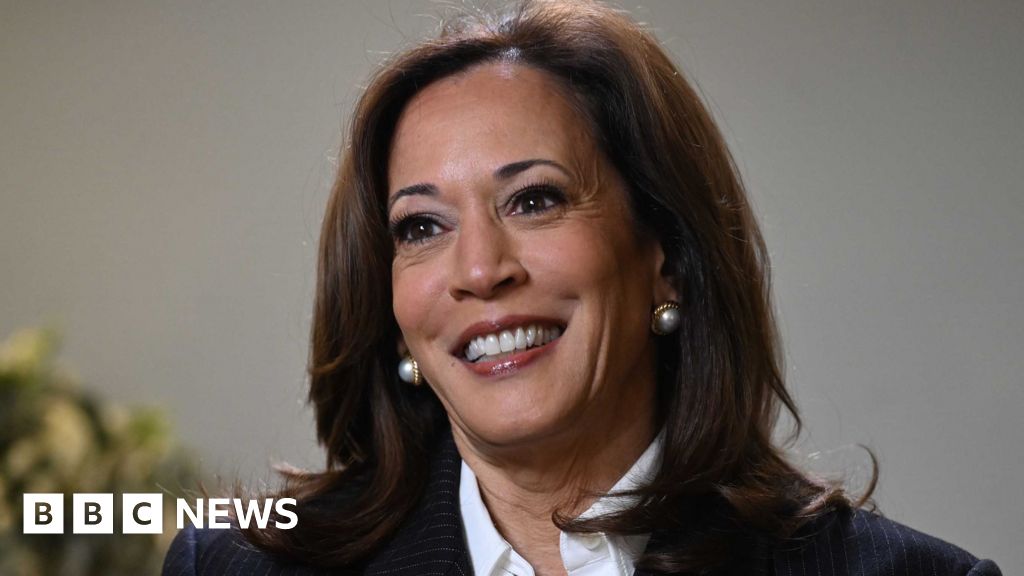 'I'm not done', Kamala Harris tells the BBC's Laura Kuenssberg