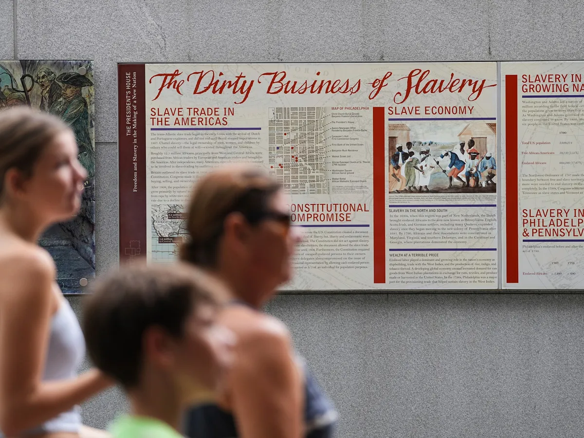 Judge orders Trump administration to restore Philadelphia slavery exhibit