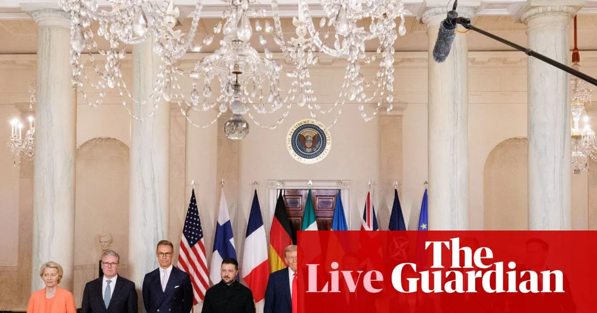 Europe live: Zelenskyy meets pope as he tours Europe to shore up support amid US pressure for Ukraine deal