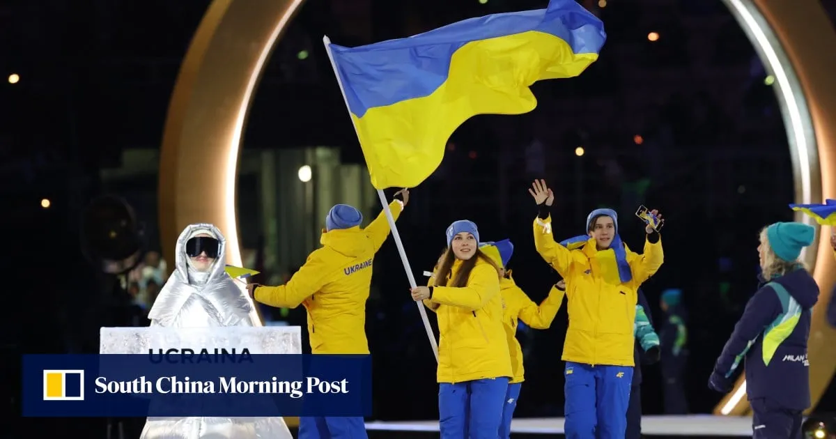 Ukraine’s Olympic sign bearer was a Russian woman: ‘I have to be worried’