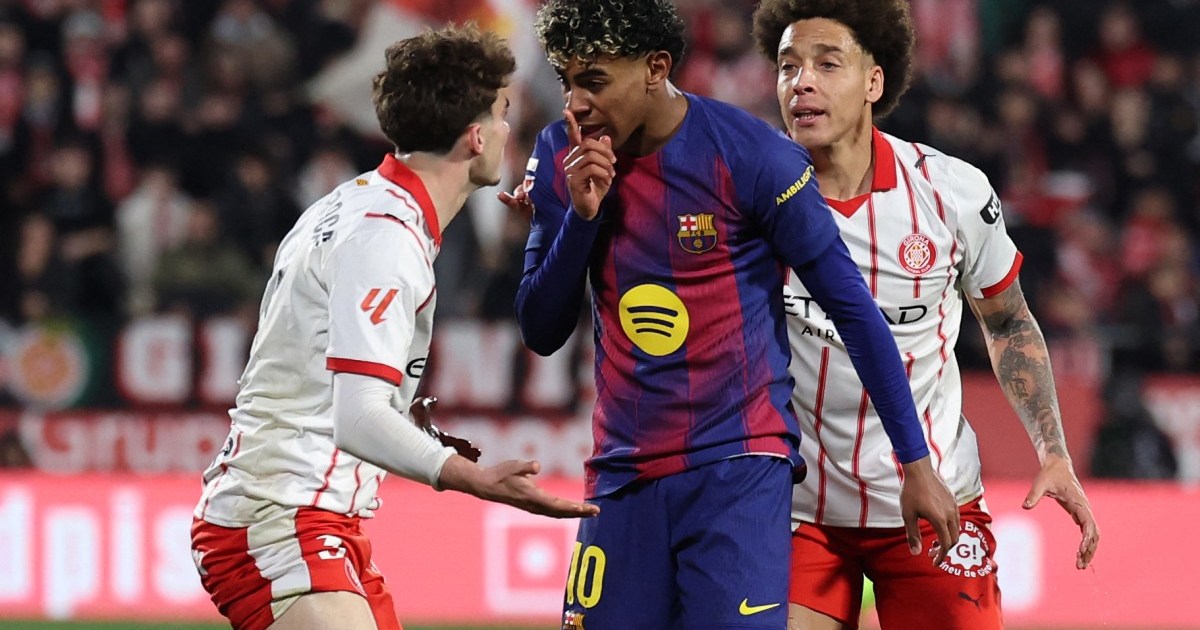 Barcelona lose to Girona 2-1 after Lamine Yamal’s penalty miss