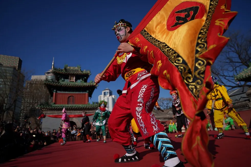 Lunar New Year prayers, robots and festivities usher in the Year of the Horse