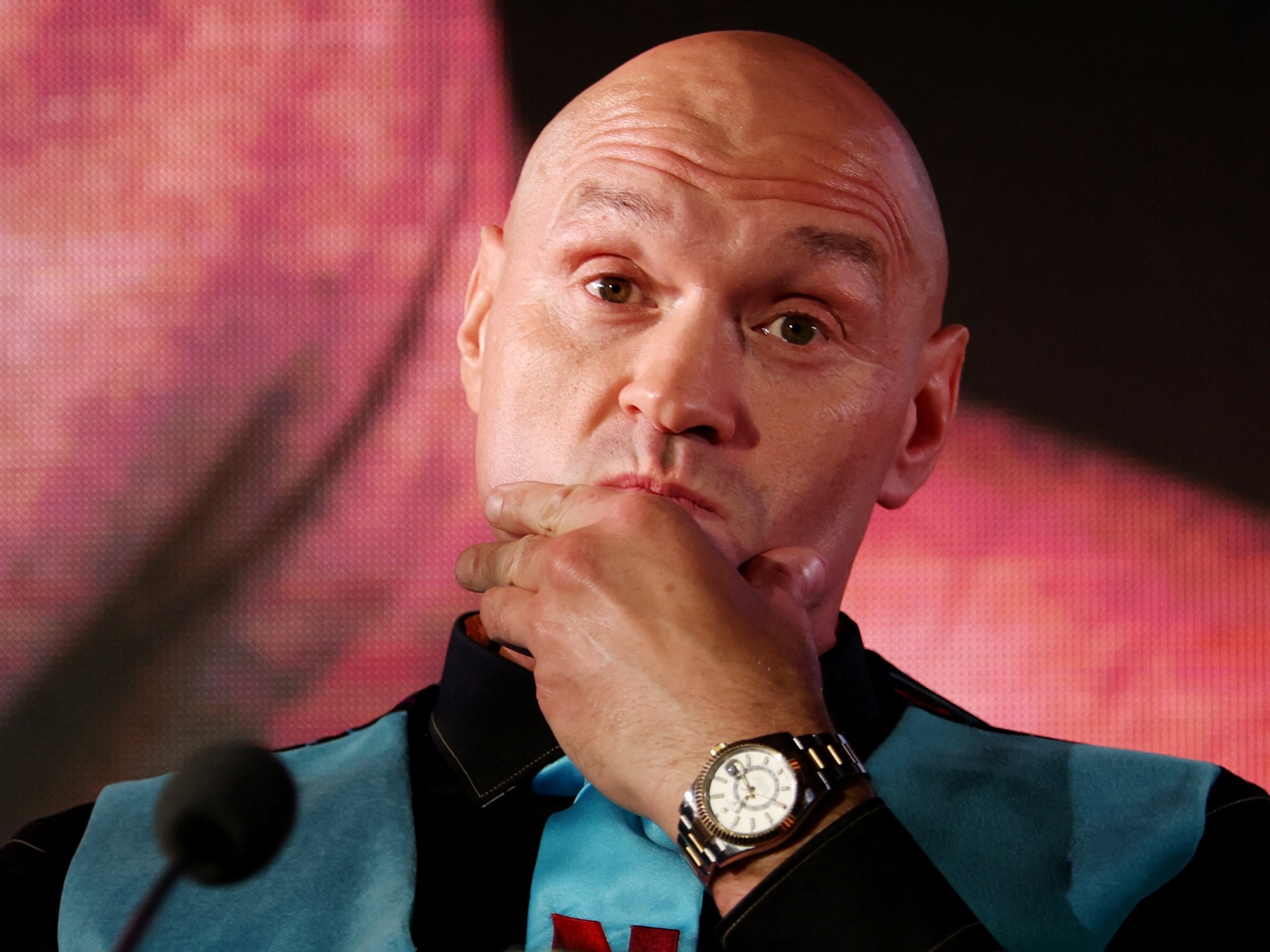 Tyson Fury says Anthony Joshua’s car crash motivated his boxing return