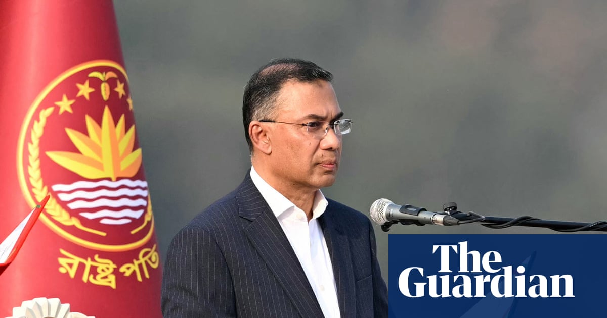 Tarique Rahman sworn in as Bangladeshi prime minister
