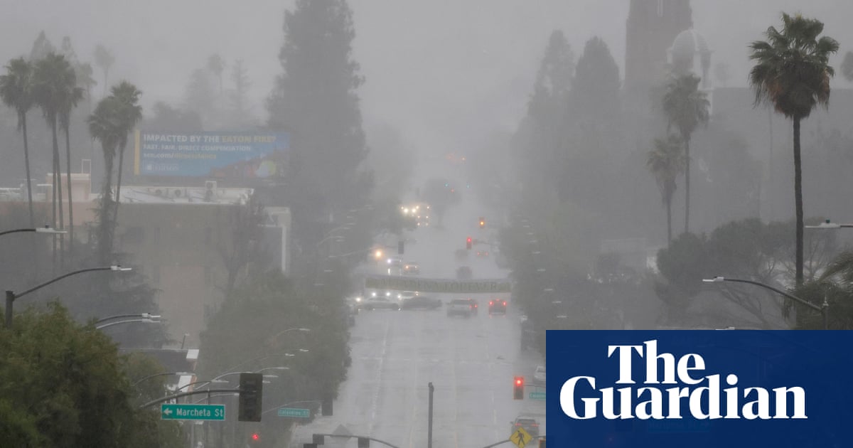 Winter storm brings ‘very heavy’ snow and more rain to California