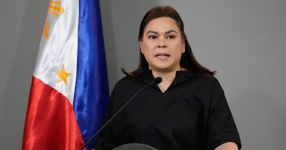 Philippine VP Sara Duterte announces run for president in 2028