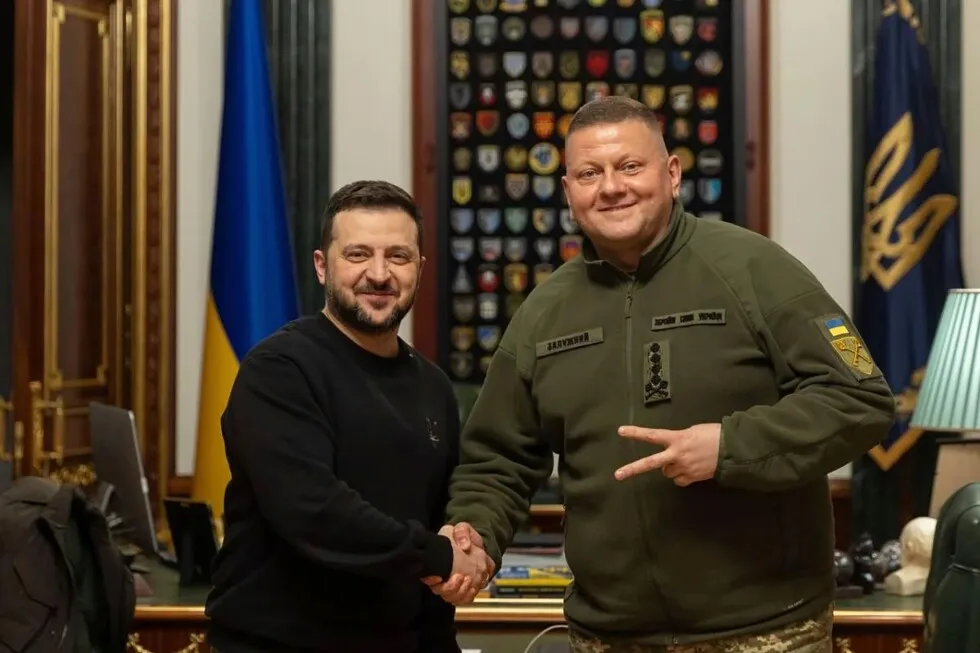 Former army chief seen as Zelenskyy’s top rival reveals to AP a rift between them