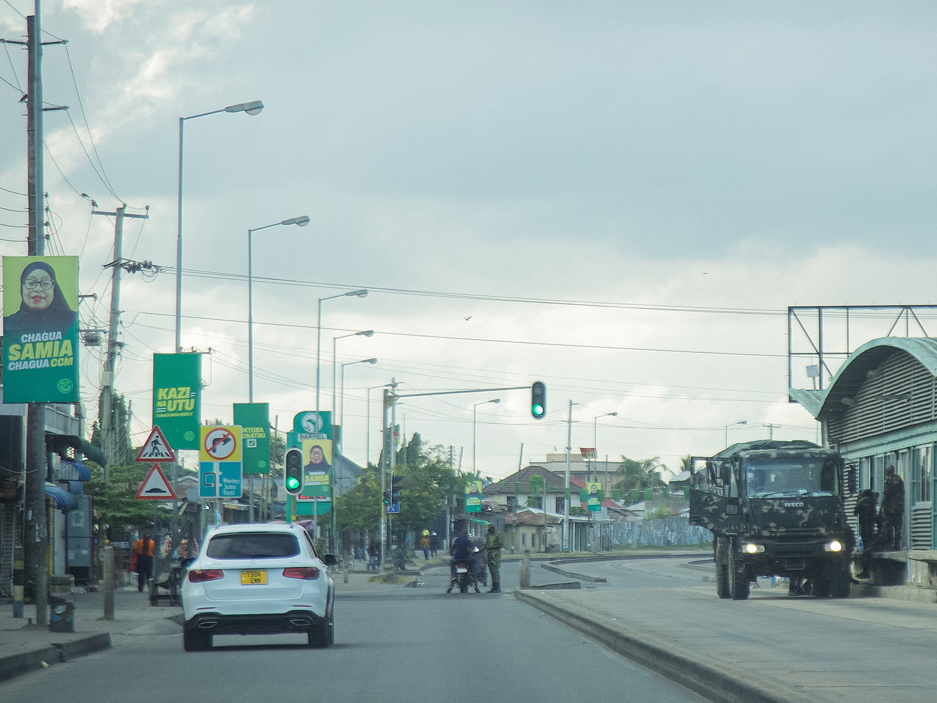 Tanzania tightens security, outlaws protests over disputed election