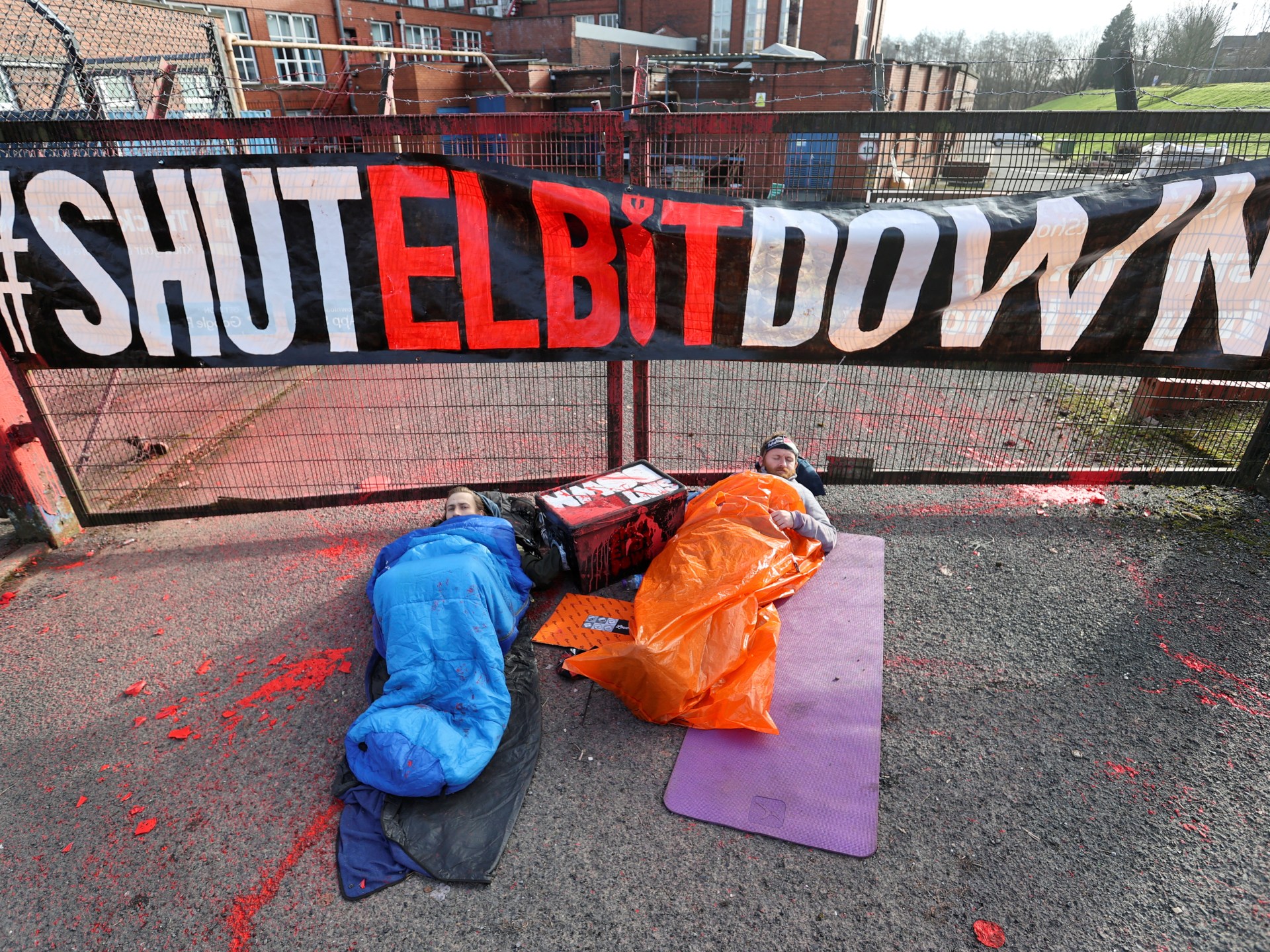 Pro-Palestine activists acquitted of burglary at Israeli arms site in UK