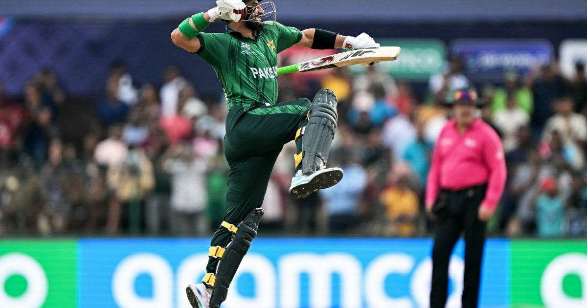 Farhan leads Pakistan into T20 World Cup Super Eights as Namibia crumble