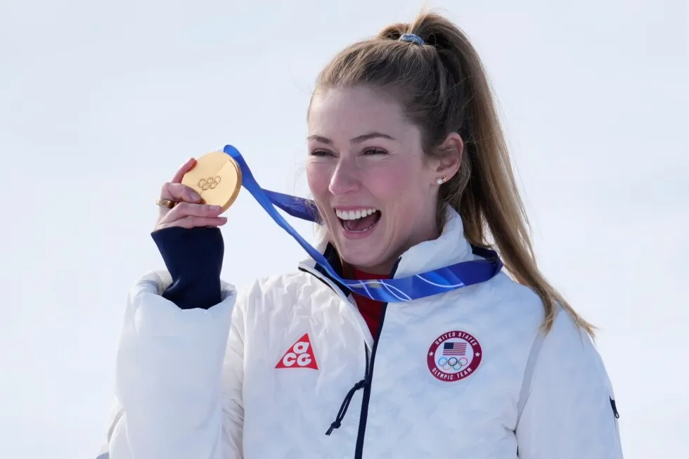 US star Mikaela Shiffrin wins slalom to break 8-year Olympic drought
