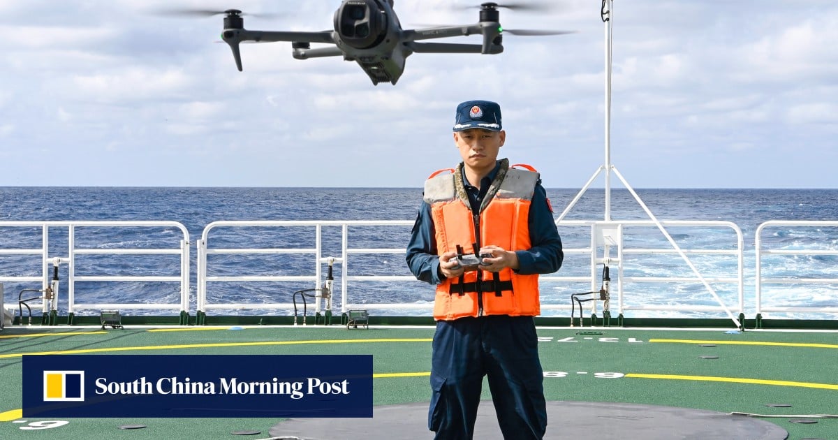 Chinese coastguard reveals growing reliance on drones at Scarborough Shoal