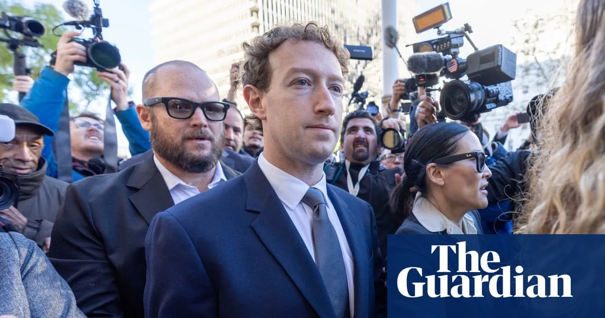 Zuckerberg grilled in landmark social media trial over teen mental health