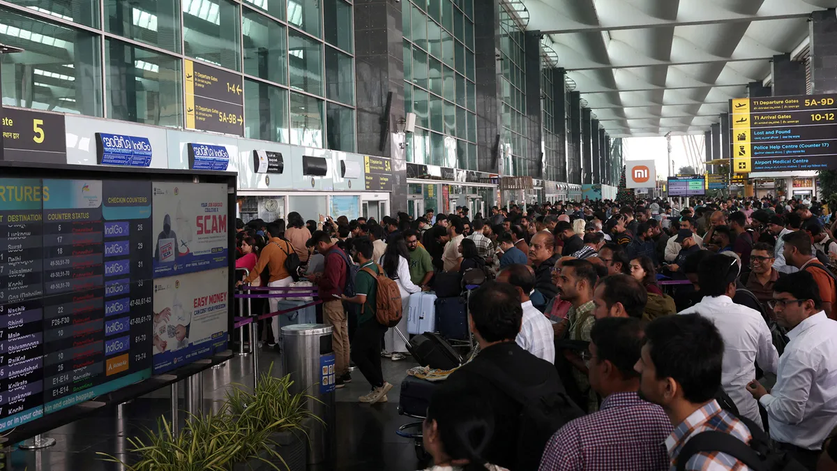 Thousands of travellers stranded in India as IndiGo airline cancels flights